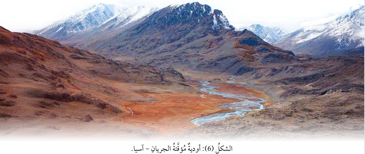 أودية مؤقتة الجريان-اسيا